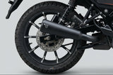 SS Motocorp black slip-on performance exhaust for Harley-Davidson X440