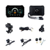 Sash Gears S5 Smart Riding Display with 5 inch touchscreen, wireless Apple CarPlay, Android Auto, dual 1080P cameras, GPS speed display and TPMS