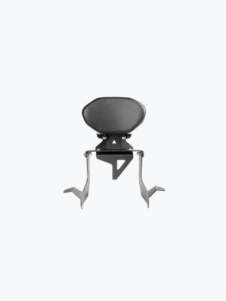 Legundary Custom Hness CB350 backrest mild steel black pillion passenger support touring accessory