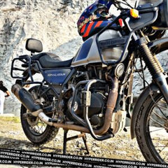 Hyperrider Royal Enfield Himalayan Crash Guard Type 2 with Universal Grab Slider