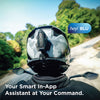 BluArmor C40 Bluetooth helmet intercom with RIDEGRID 2.0 Pro Plus eRIDEGRID 1.2km communication range crash detection and 16 hour battery