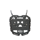 MotoCare CNC carrier plate for KTM Duke 250 390 BS6 luggage rack mounting plate