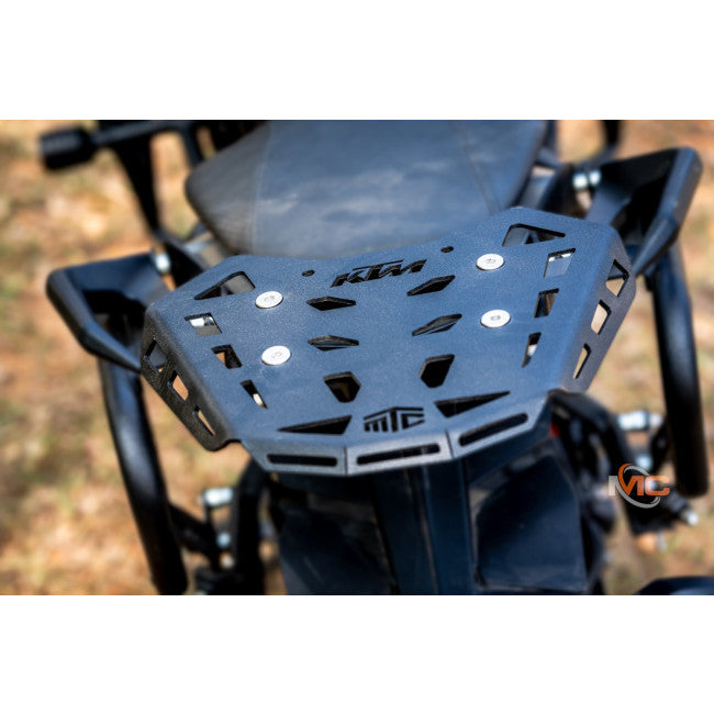 Motocare CNC rear carrier KTM Duke 390 Gen 3 plate