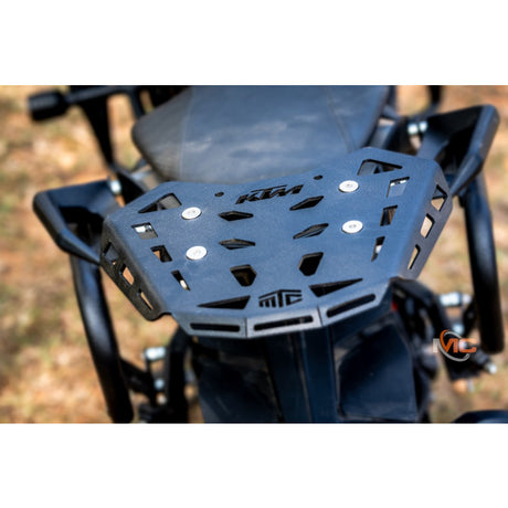 Motocare CNC rear carrier KTM Duke 390 Gen 3 plate