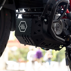 Hyperrider Aluminium Black Bash Plate for BMW G 310 GS Engine and Undercarriage Protection