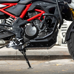 Hyperrider Aluminium Black Bash Plate for BMW G 310 GS Engine and Undercarriage Protection