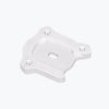 Legundary Custom Fortis Side Stand Base for Yamaha XSR 155 Black Silver Aluminium Mild Steel Stand Enlarger Plate