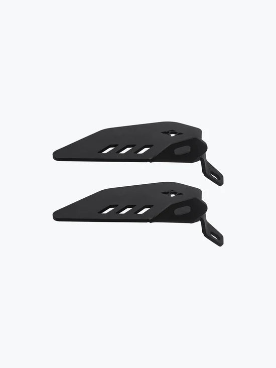 Legundary Custom Bolter Foot Rest for TVS Apache RTR 310 Black Mild Steel Rider Footpegs