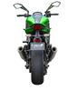 Silver Stallion slip on performance exhaust for Kawasaki Z1000 silver black matte brushed