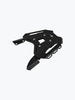 Legundary Custom Haulier Rear Carrier for Kawasaki Versys 650 Black Aluminium Mild Steel Luggage Rack