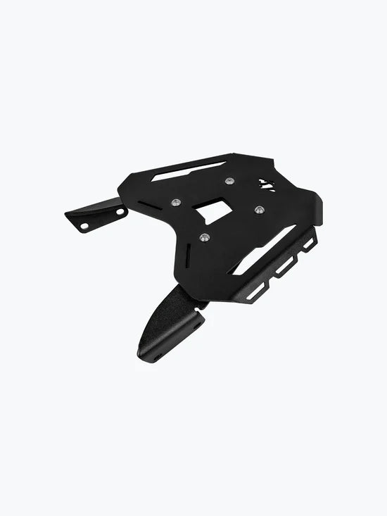 Legundary Custom Haulier Rear Carrier for Kawasaki Versys 650 Black Aluminium Mild Steel Luggage Rack
