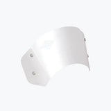 Legundary Custom Zephyr Visor for Yamaha XSR 155 Black Silver Mild Steel Aluminium Windshield
