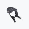 Legundary Custom Genesis Carrier for TVS Apache RTX 300 Black Mild Steel Clamp Mount Luggage Rack