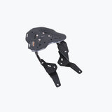 Legundary Custom Genesis Carrier for TVS Apache RTX 300 Black Mild Steel Clamp Mount Luggage Rack