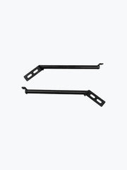 Legundary Custom Fort Knox Side Box Bolt-On Mounts for Kawasaki Versys 650 Black Mild Steel Pannier Rack