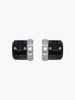 Legundary Custom Rotex Front Wheel Slider for Kawasaki Versys 650 Black Silver Aluminium Mild Steel Fork Protector