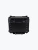 Legundary Custom Fort Knox Series TC 45L Aluminium Top Box with Backrest Pad Black Silver Motorcycle Storage Case