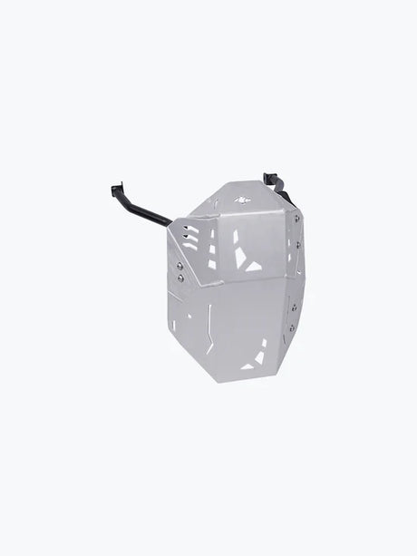 Legundary Custom Vambrace Bash Plate for Kawasaki Versys 650 Aluminium Silver Engine Sump Guard Protection