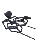 SADDLE STAY WITH PLATE CARRIER AND BACKREST FOR DOMINAR 250/400
