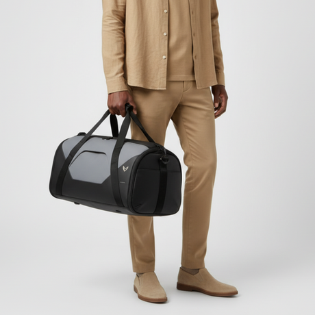 Vantora ALLURE 45L Water-Resistant Duffle Bag for Travel and Weekend Trips with Dedicated Suit Compartment