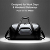 Vantora ALLURE 45L Water-Resistant Duffle Bag for Travel and Weekend Trips with Dedicated Suit Compartment