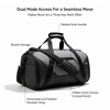 Vantora ALLURE 45L Water-Resistant Duffle Bag for Travel and Weekend Trips with Dedicated Suit Compartment