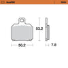 Moto-Master RoadPRO Sinter Brake Pads Ducati Monster 821 2014-2021 Front 408001 Rear 404802 TÜV Approved High Performance Motorcycle Brake Pads
