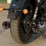 Bycology Rhino Racing Grenade V4 chrome stainless steel exhaust for Royal Enfield Super Meteor 650