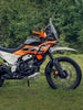 Legundary Custom KTM ADV 390 2025 Raptor crash guard black mild steel engine protection guard