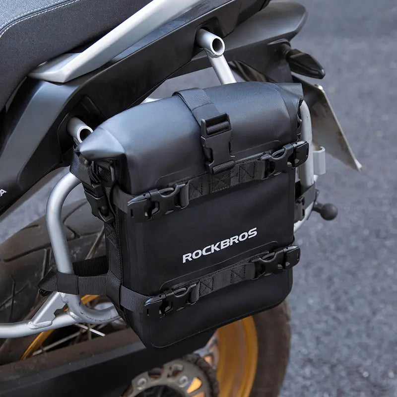 MOTO VANGUARD RockBro 5L 100% Waterproof PVC Motorcycle Side Bag