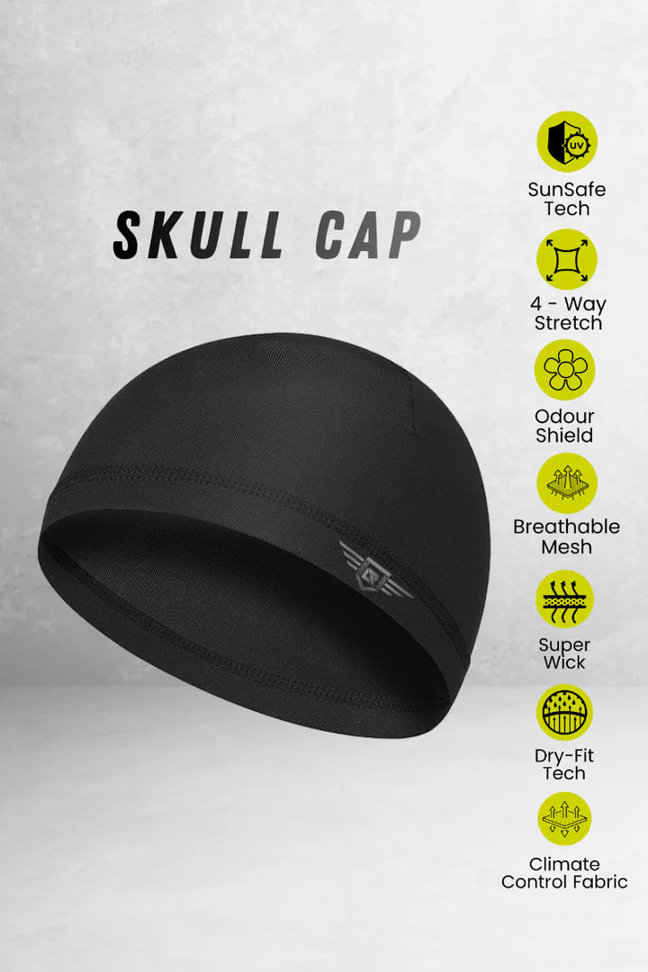 Lone Ranger Koolz Cooling Skull Cap Helmet Liner for Riders