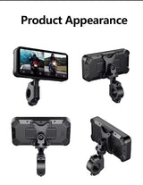 LBC Moto S3P Lite 6.25 inch motorcycle display with Apple CarPlay Android Auto 2K IPS screen handlebar remote waterproof