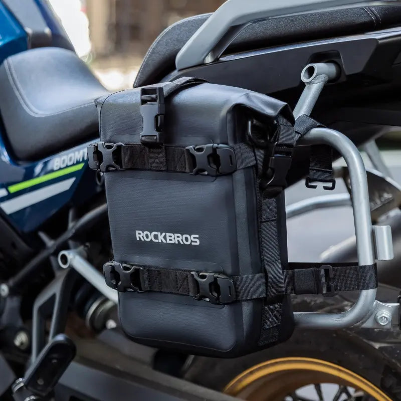 MOTO VANGUARD RockBro 5L 100% Waterproof PVC Motorcycle Side Bag
