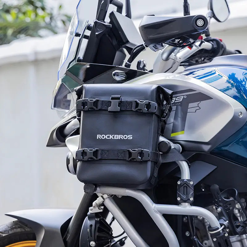 MOTO VANGUARD RockBro 5L 100% Waterproof PVC Motorcycle Side Bag