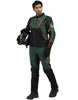 Royal Enfield Adventurer XT Waterproof Riding Jacket in Blue, Olive and Black