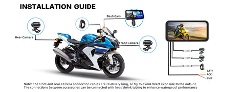 LBC Moto S3P Lite 6.25 inch motorcycle display with Apple CarPlay Android Auto 2K IPS screen handlebar remote waterproof