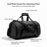 Vantora ALLURE 45L Water-Resistant Duffle Bag for Travel and Weekend Trips with Dedicated Suit Compartment