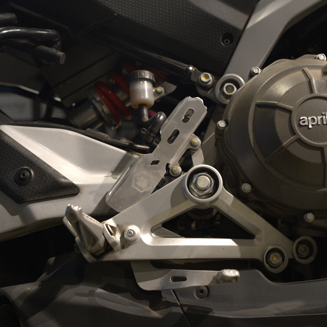 Hyperrider Rear Master Cylinder Cover for Aprilia RS 457 rear brake reservoir protection