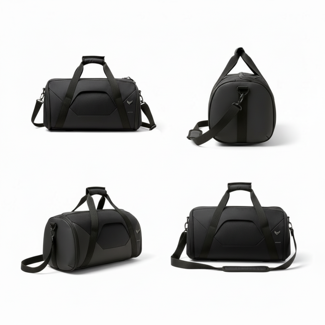 Vantora ALLURE 45L Water-Resistant Duffle Bag for Travel and Weekend Trips with Dedicated Suit Compartment