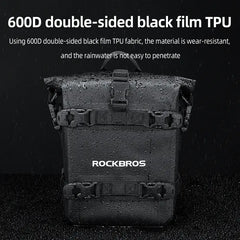 MOTO VANGUARD RockBro 5L 100% Waterproof PVC Motorcycle Side Bag