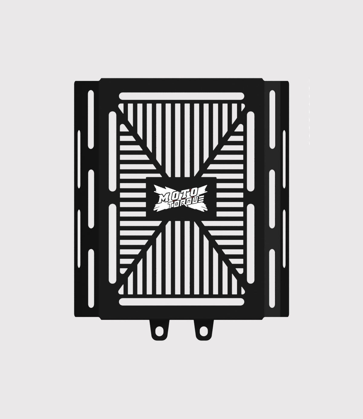 Moto Torque black radiator guard for Royal Enfield Interceptor 650 and Continental GT 650