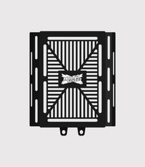 Moto Torque black radiator guard for Royal Enfield Interceptor 650 and Continental GT 650
