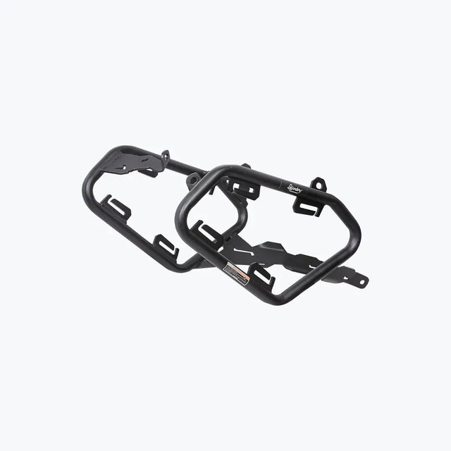 Legundary Custom Honda NX500 Aviator Saddle Stay Black Side Box Mount Mild Steel