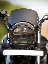 Legundary Custom Honda Hness MIG Headlight Grill Mild Steel Black Headlight Protector