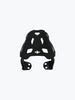 Legundary Custom Gopher Carrier for Bajaj Pulsar NS400Z Black Mild Steel Rear Luggage Rack Top Box Support