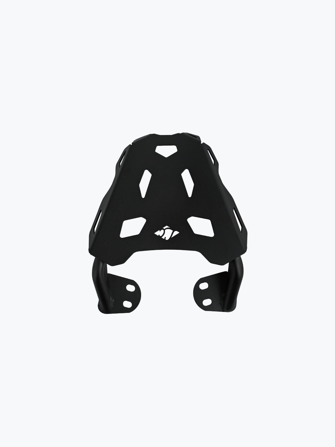 Legundary Custom Gopher Carrier for Bajaj Pulsar NS400Z Black Mild Steel Rear Luggage Rack Top Box Support