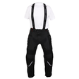BBG RidePro black motorcycle riding pants with CE Level 2 armour