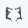Legundary Custom Honda NX500 Aviator Saddle Stay Black Side Box Mount Mild Steel