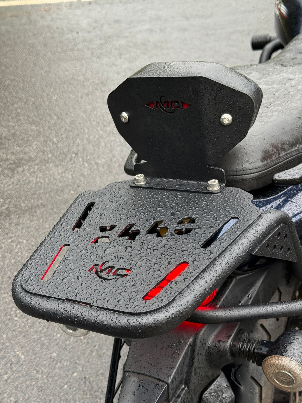 MotoCare Pipe Carrier Luggage Support for Harley Davidson X440T