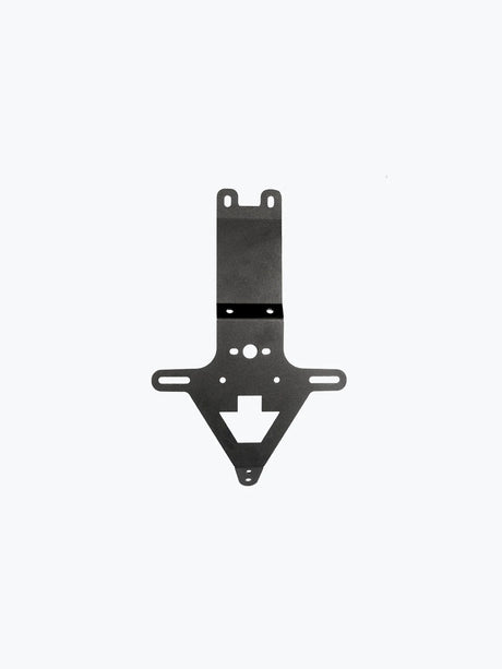 Legundary Custom Blitz tail tidy for Royal Enfield Hunter 350 black mild steel rear fender cleaner